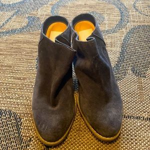 Dolce vita suede gray mules size 7 1/2